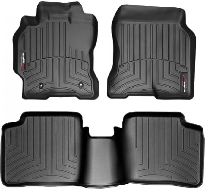 Коврики WeatherTech Black для Toyota Prius (mkII) 2003-2009, цена: 10 849 грн.