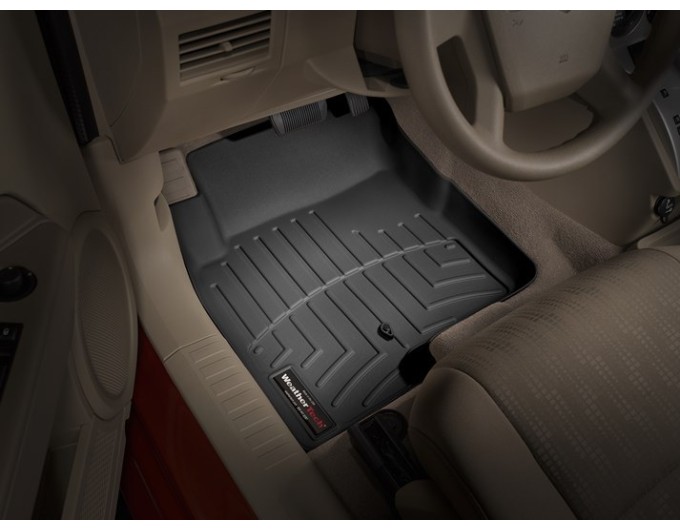 Коврики Weathertech Black для Jeep Compass (mkI) / Patriot (mkI); Dodge Caliber (mkI)(2 hooks) 2007-2017, ціна: 10 602 грн.