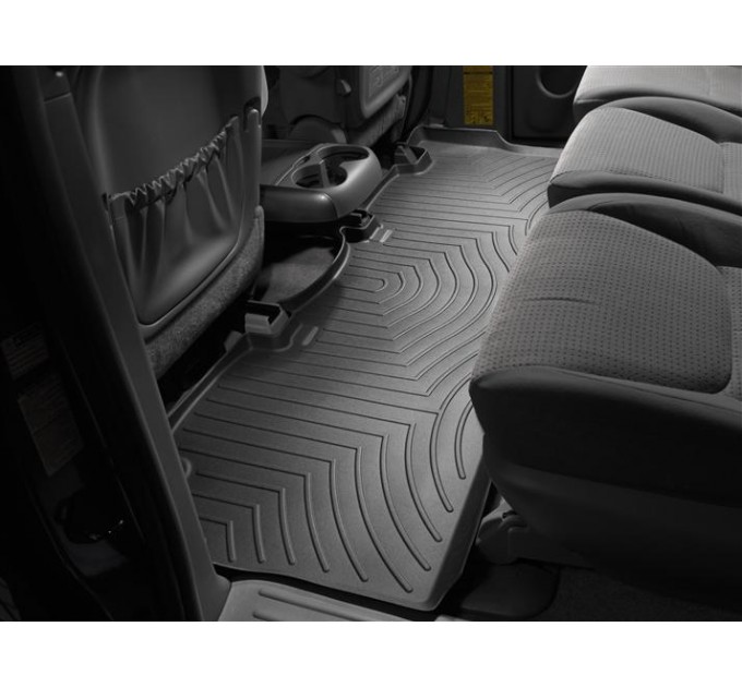 Коврики WeatherTech Black для Toyota Sienna (mkII)(1-2 row)(1 row 1pcs.) 2003-2009, цена: 12 479 грн.