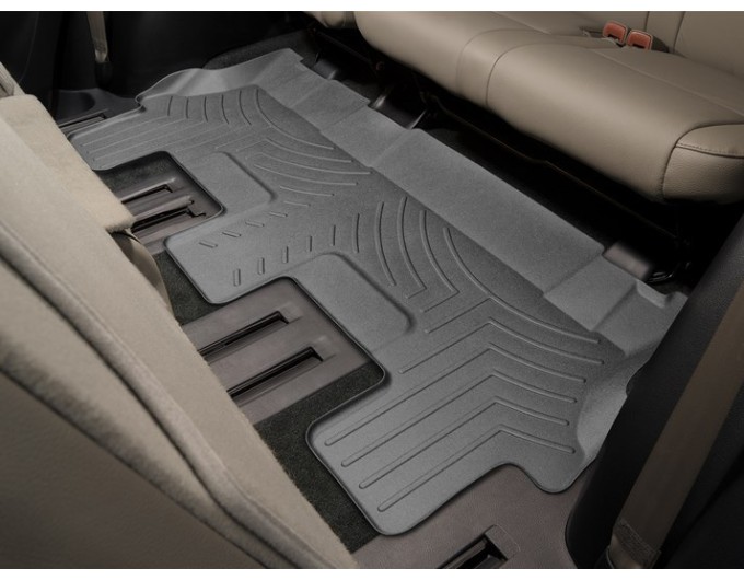 Коврики WeatherTech Black для Toyota Sequoia (mkII)(2 row bench seats)(3 row) 2007-2022, цена: 4 911 грн.