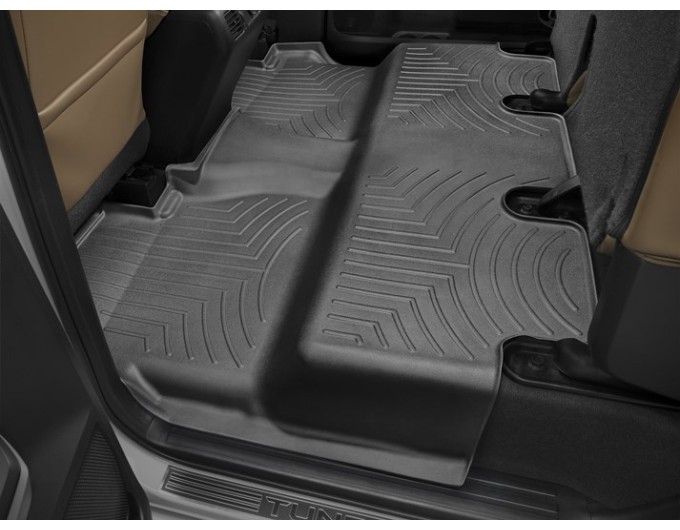 Коврики WeatherTech Black для Toyota Tundra (mkII)(crew cab)(2 row) 2014-2021, цена: 7 362 грн.