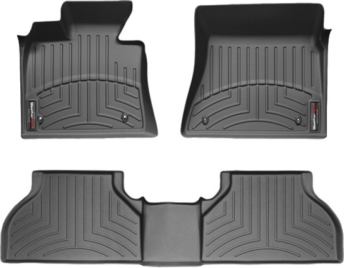 Коврики Weathertech Black для BMW X5 (E70) / X6 (E71)(1-2 row) 2007-2014, ціна: 11 826 грн.