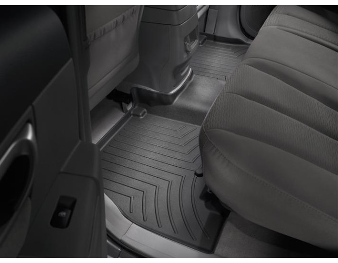 Коврики Weathertech Black для Hyundai Santa Fe (US)(mkII)(3 fixings) 2009-2009, ціна: 11 488 грн.
