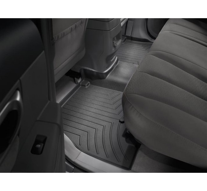 Коврики WeatherTech Black для Hyundai Santa Fe (mkII)(2 row) 2006-2012, цена: 4 498 грн.