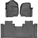 Коврики Weathertech Black для Ford Super Duty (extended cab)(mkIV)(1 row - 2pcs.)(1 row bench seats) 2017→, ціна: 12 487 грн.