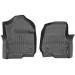 Коврики Weathertech Black для Ford Super Duty (extendede & double cab)(mkIV)(2 pcs.)(1 row) 2017→, ціна: 6 144 грн.