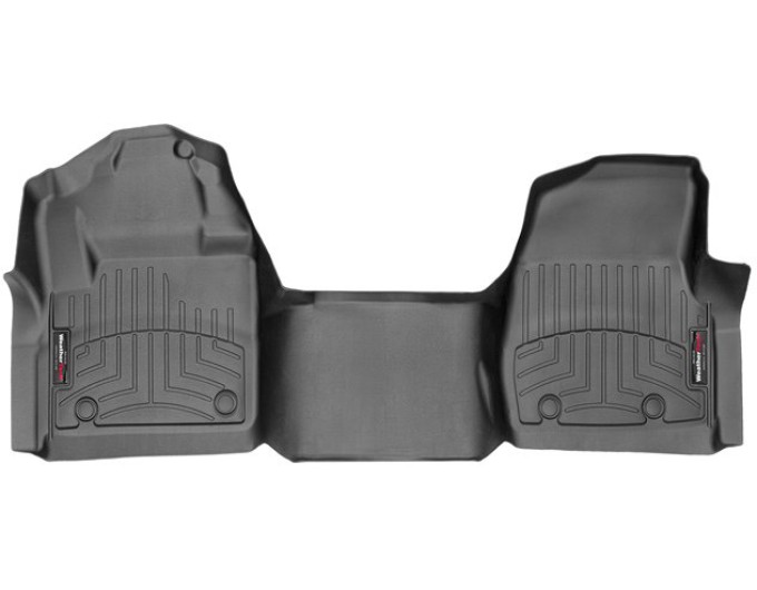 Коврики WeatherTech Black для Ford Super Duty (mkIV)(single cab)(no 4x4 shifter)(1 pc.)(1 row) 2017→, цена: 8 481 грн.
