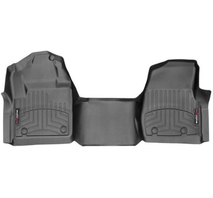 Коврики WeatherTech Black для Ford Super Duty (mkIV)(single cab)(no 4x4 shifter)(1 pc.)(1 row) 2017→, цена: 7 773 грн.