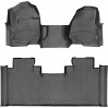 Коврики Weathertech Black для Ford Super Duty (extended cab)(mkIV)(no 4x4 shifter)(1 row - 1pc.)(1 row bench seats) 2017→, ціна: 14 117 грн.