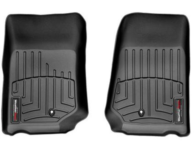 Коврики WeatherTech Black для Jeep Wrangler (JK)(1 row) 2007-2013, цена: 6 692 грн.
