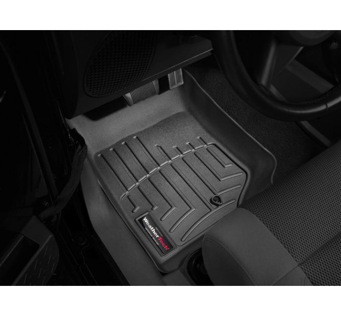 Коврики Weathertech Black для Jeep Wrangler Unlimited (JK) 2007-2013, ціна: 10 641 грн.