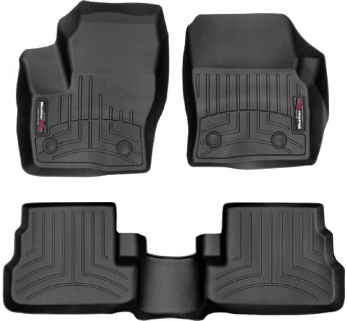 Коврики Weathertech Black для Lincoln MKC (mkI) 2017-2019, ціна: 10 641 грн.