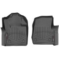 Коврики WeatherTech Black для Ford Super Duty (mkIV)(single cab)(2 pcs.)(1 row) 2017→, цена: 6 692 грн.