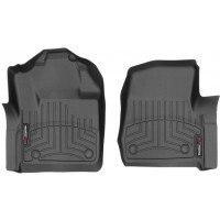 Коврики Weathertech Black для Ford Super Duty (single cab)(mkIV)(2 pcs.)(1 row) 2017→