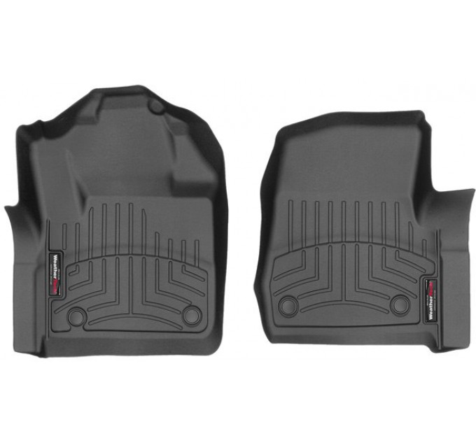 Коврики Weathertech Black для Ford Super Duty (single cab)(mkIV)(2 pcs.)(1 row) 2017→, ціна: 6 144 грн.