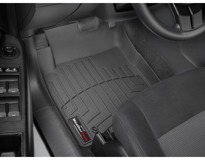 Коврики WeatherTech Black для Jeep Patriot (mkI)(1 row)(3 hooks) 2017-2017, цена: 6 692 грн.