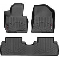 Коврики Weathertech Black для Kia Carens (mkIII) 2013-2019