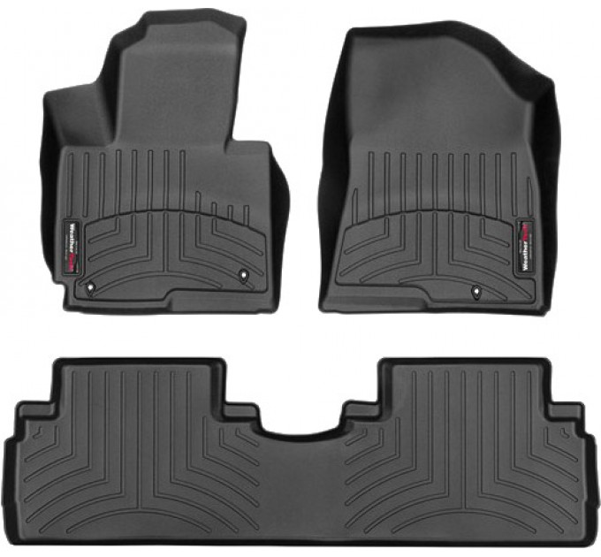 Коврики WeatherTech Black для Kia Carens (mkIII) 2013-2019, цена: 10 641 грн.