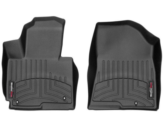 Коврики Weathertech Black для Kia Carens (mkIII)(1 row) 2013-2019, ціна: 6 692 грн.