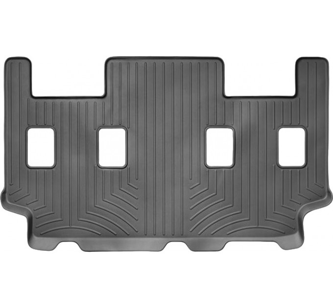 Коврик Weathertech Black для Ford Expedition EL; Lincoln Navigator L (mkIII)(2 row bucket seats)(3 row) 2007-2017, ціна: 6 343 грн.