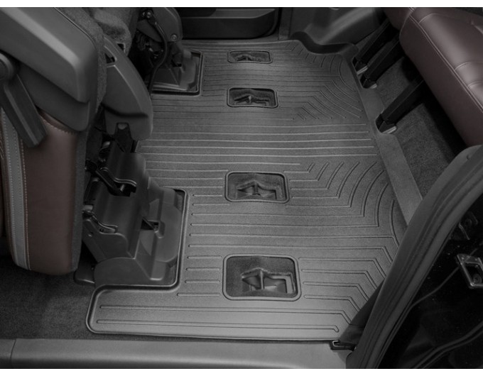 Коврик Weathertech Black для Ford Expedition EL; Lincoln Navigator L (mkIII)(2 row bucket seats)(3 row) 2007-2017, ціна: 6 915 грн.