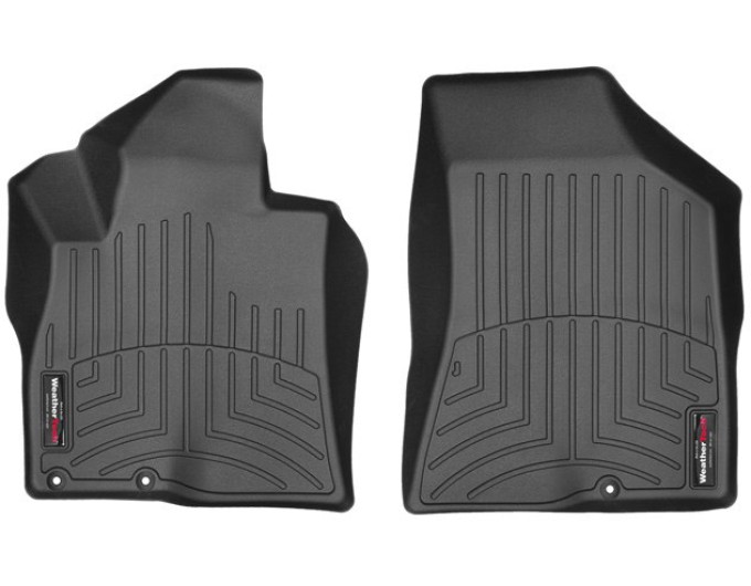 Коврики Weathertech Black для Hyundai Santa Fe (US)(mkII)(3 fixings)(1 row) 2009-2009, ціна: 6 692 грн.