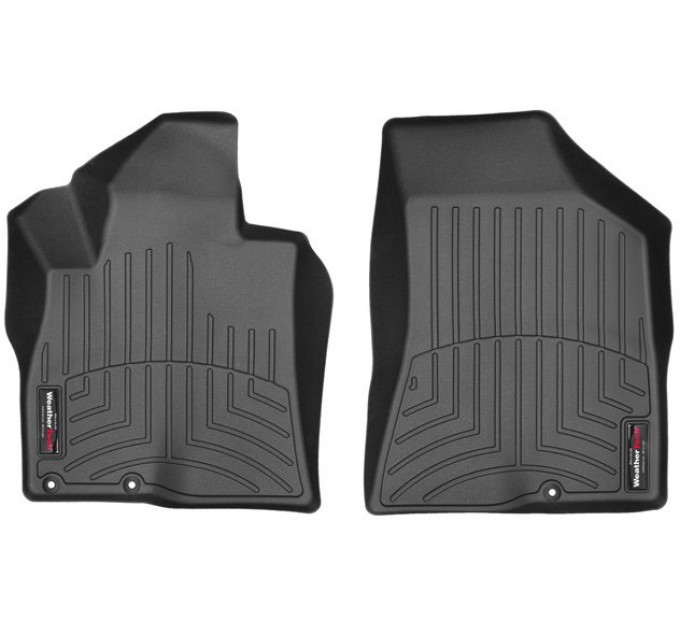 Коврики Weathertech Black для Hyundai Santa Fe (US)(mkII)(3 fixings)(1 row) 2009-2009, ціна: 6 144 грн.