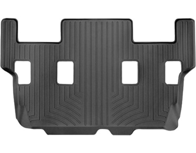 Коврики WeatherTech Black для Ford Expedition; Lincoln Navigator (mkIII)(2 row bucket seats)(3 row) 2007-2017, цена: 6 915 грн.