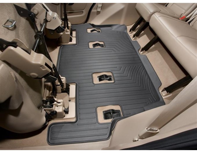 Коврики WeatherTech Black для Ford Expedition; Lincoln Navigator (mkIII)(2 row bucket seats)(3 row) 2007-2017, цена: 6 915 грн.