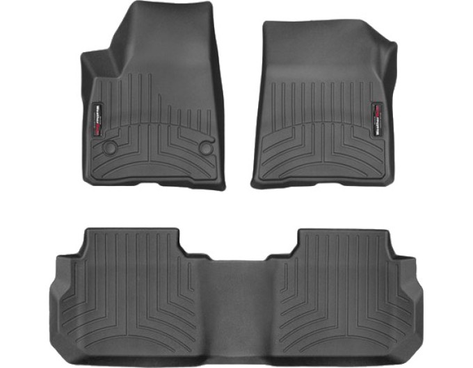Коврики Weathertech Black для GMC Acadia (mkII)(1-2 row)(2 row bench seats) 2017→ / Chevrolet Blazer (mkIII) 2019→, ціна: 11 488 грн.