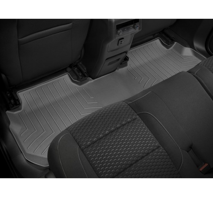 Коврики WeatherTech Black для Cadillac XT6 (mkI)(2 row bucket seats)(1-2 row) 2019→, цена: 10 641 грн.