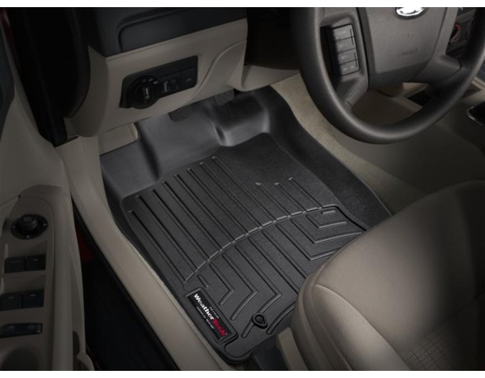 Коврики WeatherTech Black для Ford Fusion (mkI); Lincoln MKZ (mkI); Mercury Milan (mkI)(2WD) 2006-2010 automatic (USA), цена: 11 488 грн.