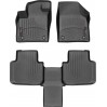 Коврики WeatherTech Black для Volkswagen Atlas (mkI)(4 fixings)(2 row bucket seats)(1-2 row) 2017→, цена: 10 849 грн.