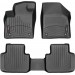 Коврики Weathertech Black для Volkswagen Atlas (mkI)(4 fixings)(2 row bench seats)(1-2 row) 2017→, ціна: 10 641 грн.