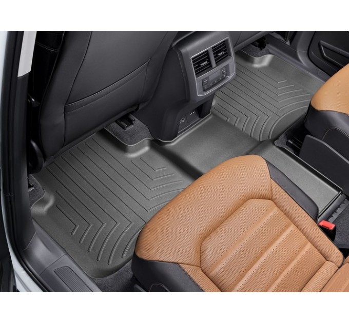 Коврики WeatherTech Black для Volkswagen Atlas (mkI)(4 fixings)(2 row bucket seats)(1-2 row) 2017→, цена: 10 849 грн.