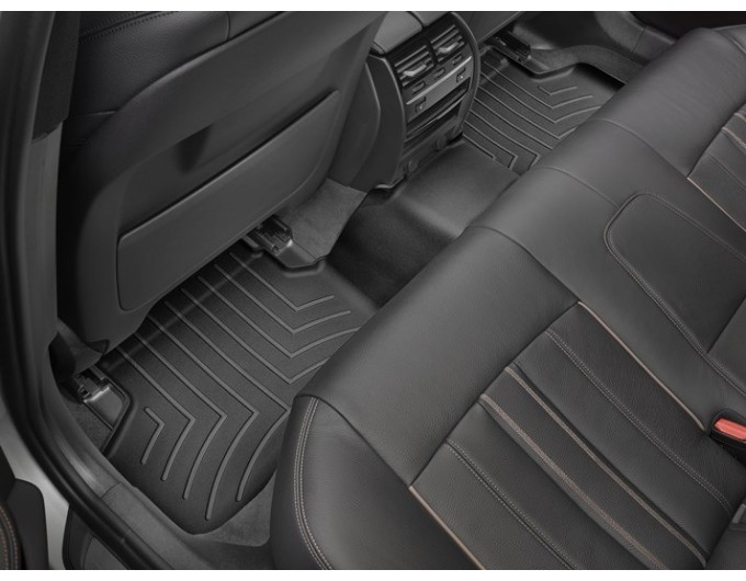 Килимки WeatherTech Black для BMW 5-series (G30/G31/F90)(2 row) 2016→, ціна: 4 911 грн.