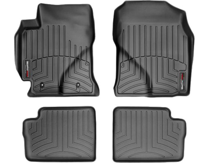 Коврики WeatherTech Black для Toyota Corolla (mkIX)(E120)(with heating vens under front seats) 2003-2008 (USA), цена: 10 602 грн.