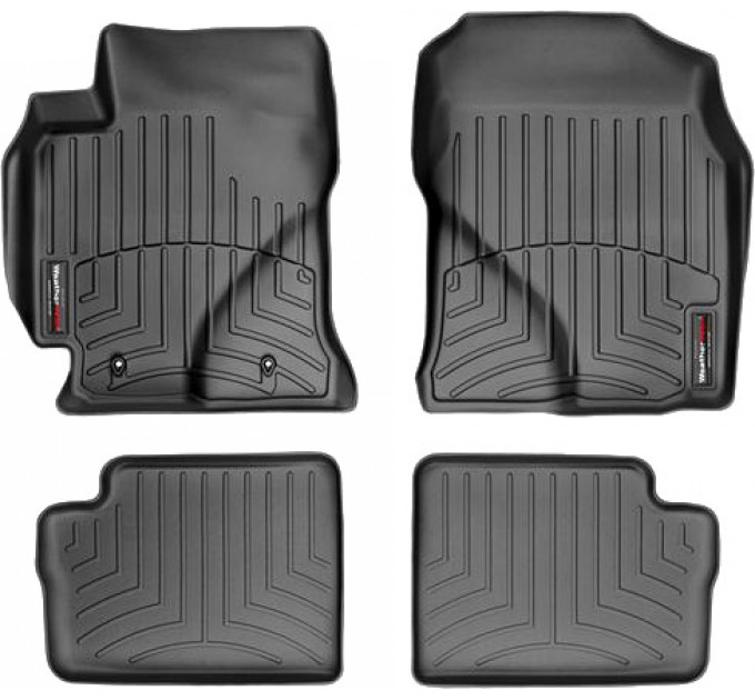 Коврики Weathertech Black для Toyota Corolla (US)(E120)(with heating vens under front seats) 2003-2008, ціна: 9 826 грн.