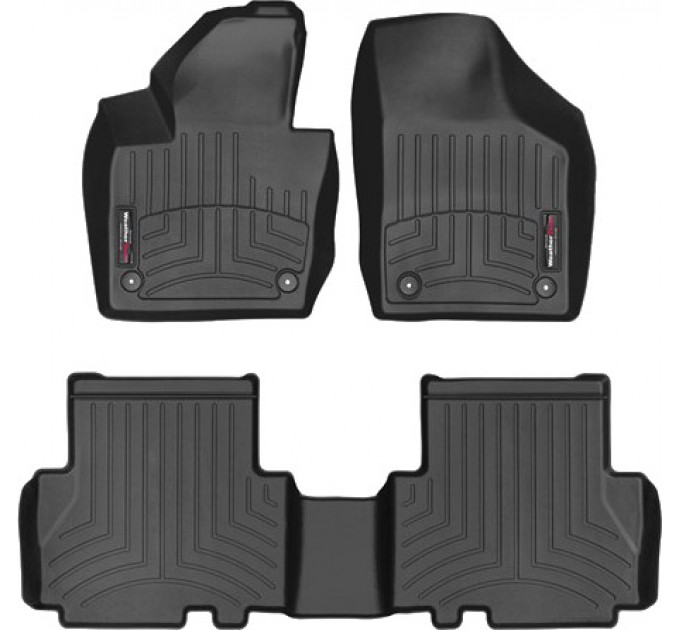 Коврики Weathertech Black для Volkswagen Sharan; Seat Alhambra (mkII)(1-2 row) 2010→, ціна: 10 849 грн.