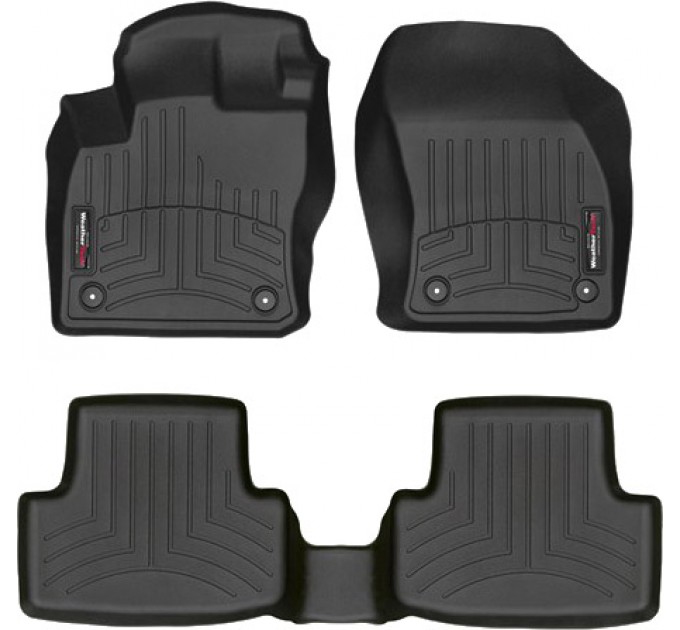 Коврики Weathertech Black для Seat Ateca (mkI) 2016→, ціна: 10 641 грн.