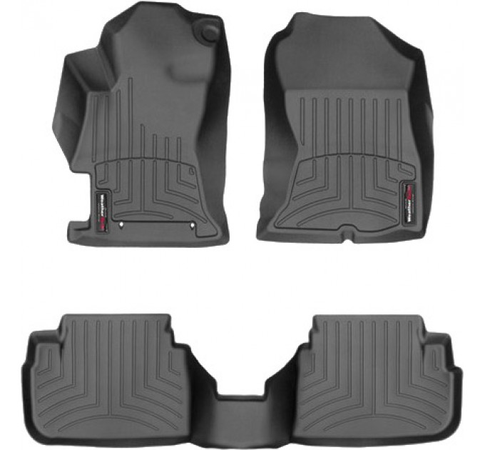 Коврики WeatherTech Black для Subaru Impreza (mkV) / XV (mkII) 2016→, цена: 10 641 грн.