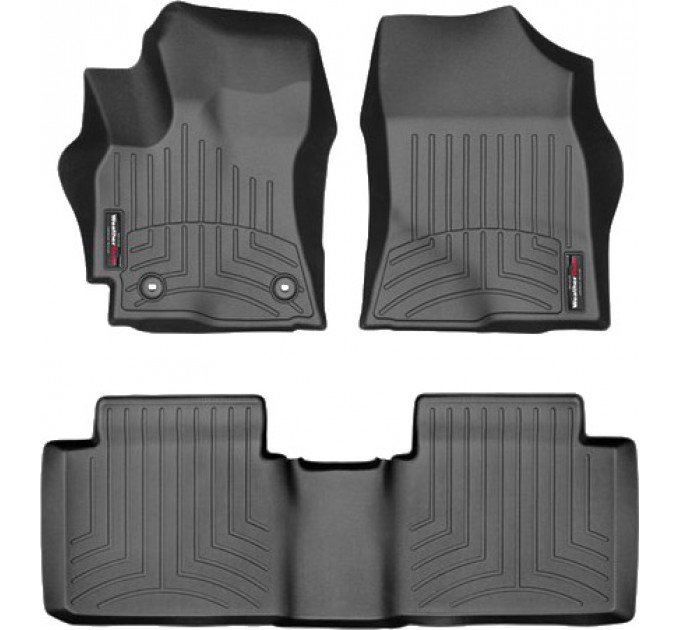 Коврики WeatherTech Black для Toyota Corolla (mkXI)(E170) 2017-2018 automatic (USA), цена: 10 641 грн.