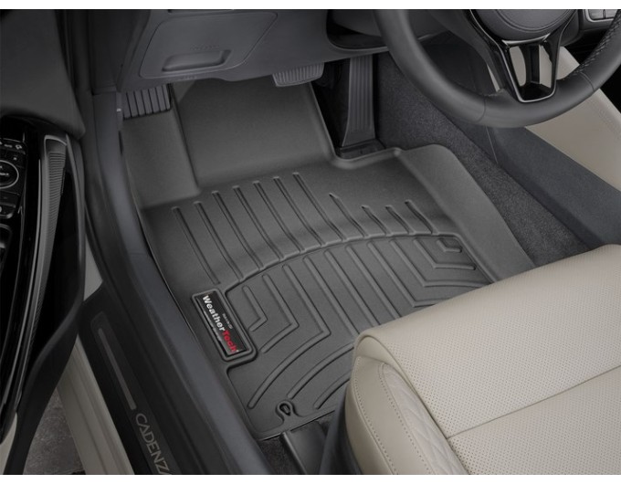 Коврики WeatherTech Black для Kia Cadenza (mkII)(1 row) 2017→, цена: 6 692 грн.