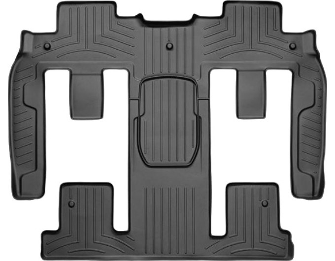 Коврики WeatherTech Black для GMC Acadia; Buick Enclave; Saturn Outlook (mkI)(2 row bucket seats)(2-3 row) 2007-2017, цена: 6 915 грн.