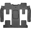 Коврики WeatherTech Black для GMC Acadia; Buick Enclave; Saturn Outlook (mkI)(2 row bucket seats)(2-3 row) 2007-2017, цена: 6 343 грн.