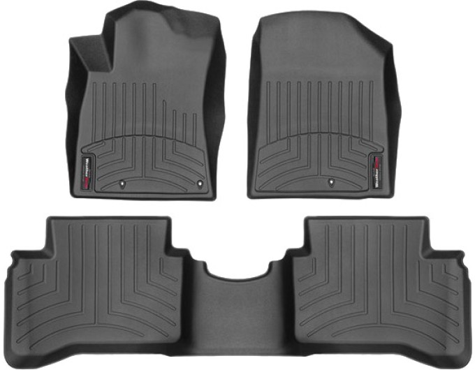 Коврики WeatherTech Black для Hyundai Ioniq (mkI)(hybrid) 2018→ (EU), цена: 11 603 грн.