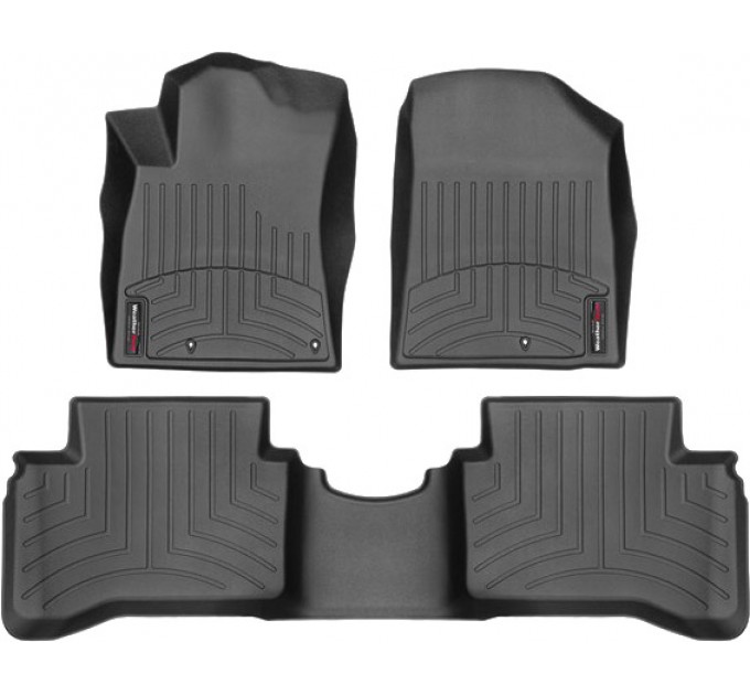 Коврики WeatherTech Black для Hyundai Ioniq (mkI)(hybrid) 2018→ (EU), цена: 10 641 грн.