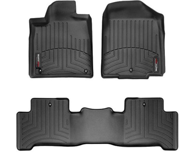 Коврики Weathertech Black для Acura MDX (mkII)(1-2 row) 2007-2013, ціна: 11 488 грн.