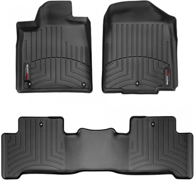 Коврики Weathertech Black для Acura MDX (mkII)(1-2 row) 2007-2013, ціна: 9 994 грн.