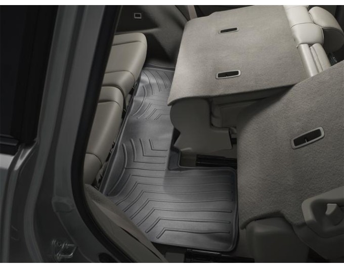 Коврики WeatherTech Black для Acura MDX (mkII)(3 row) 2007-2013, цена: 4 911 грн.